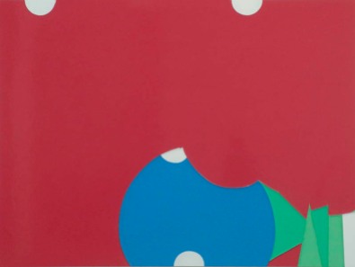 10 gary hume, the red meeting the blue, 2013